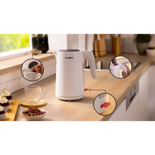 Bosch TWK2M161 electric kettle 1.7 L 2400 W White