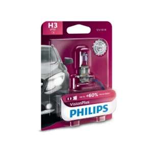 Philips VisionPlus 12336VPB1 car light bulb H3 55 W Halogen
