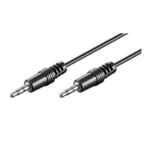 Ewent Audio cable, 3,5mm stereo M – 3.5mm M, 2.0m
