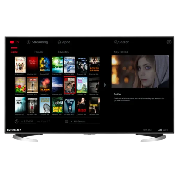 Sharp AQUOS 4K 177.8 cm (70″) 4K Ultra HD Smart TV Wi-Fi Silver