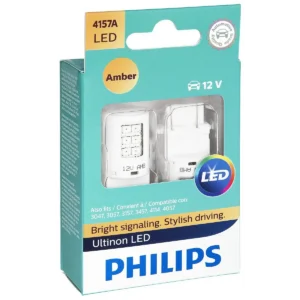 Philips 4157AULAX2 car light bulb P27/7 LED