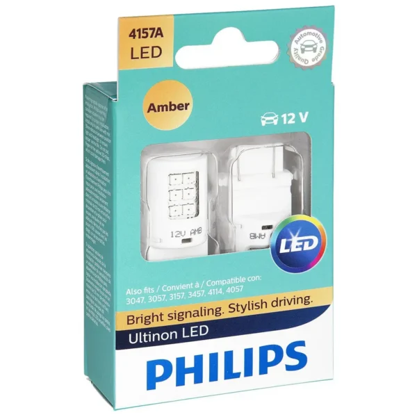 Philips 4157AULAX2 car light bulb P27/7 LED