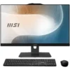 MSI Modern AM242TP 12M-467IT Intel® Core™ i5 i5-1240P 60.5 cm (23.8″) 1920 x 1080 pixels All-in-One PC 16 GB DDR4-SDRAM 512 GB SSD Windows 11 Pro Wi-Fi 6E (802.11ax) Black