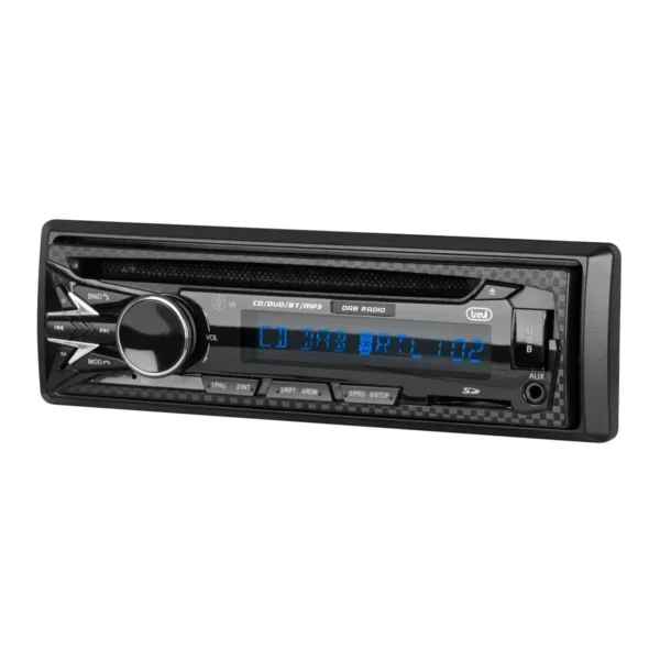 Trevi DAB FM CD CAR RADIO 180W WIRELESS USB SD AUX-IN XCD 5790 DAB