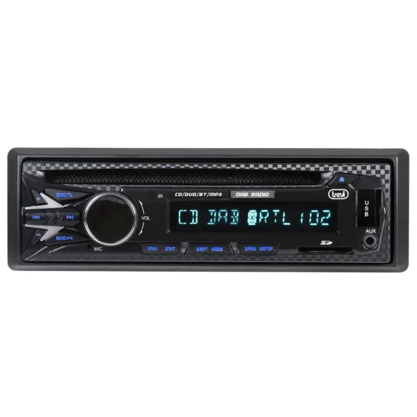 Trevi DAB FM CD CAR RADIO 180W WIRELESS USB SD AUX-IN XCD 5790 DAB