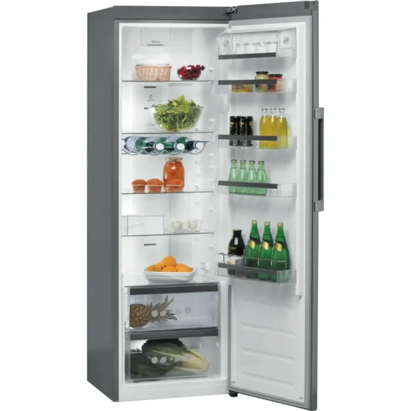 Whirlpool WME36962 X fridge Freestanding 363 L Grey, Stainless steel