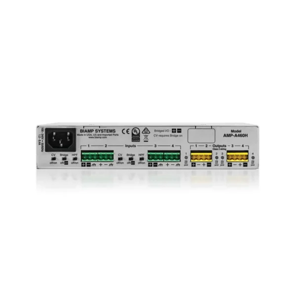 Biamp AMP-A460H 4.0 channels Home Stainless steel