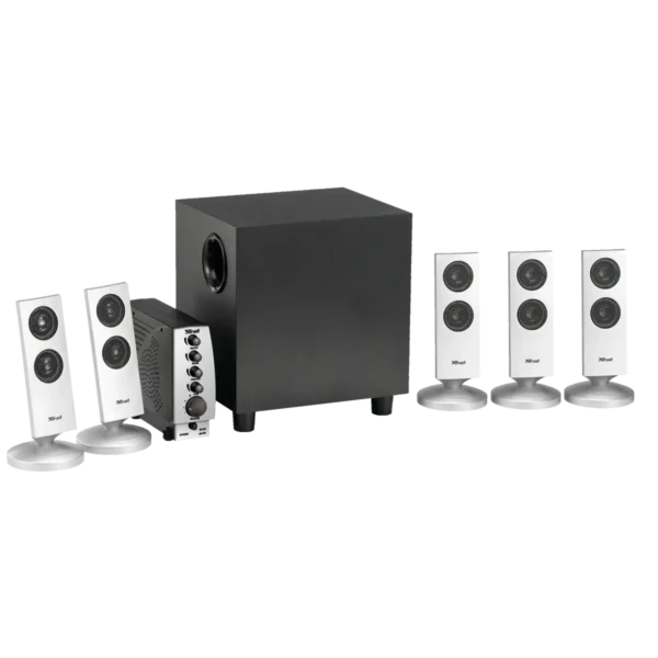 Trust 5.1 Surround SP-6300P speaker set 33 W 5.1 channels 5 W