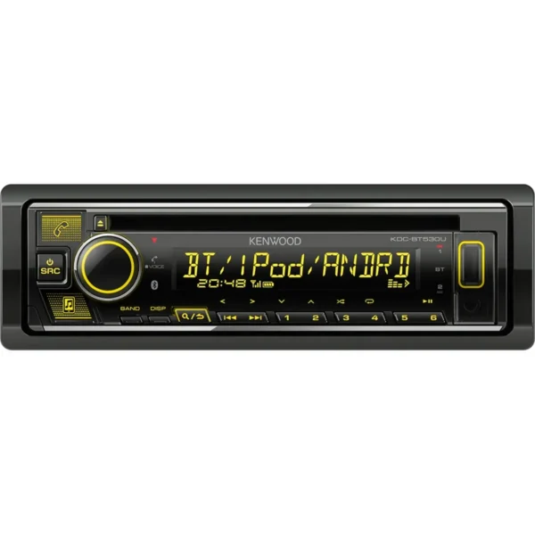 Kenwood KDC-BT530U car media receiver Black 88 W Bluetooth