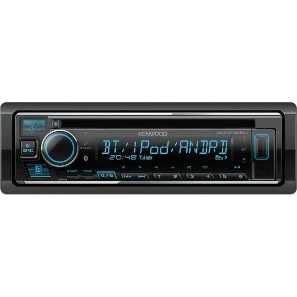 Kenwood KDC-BT530U car media receiver Black 88 W Bluetooth