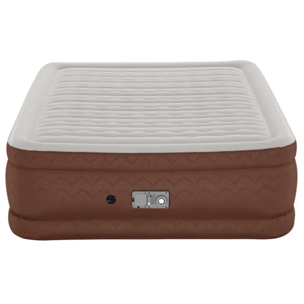 Bestway AlwayzAire Fortech Queen Air Mattress with Built-in Comfort Choice+ Dual Pump 2.03 m x 1.52 m x 51 cm