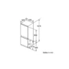 Siemens KI77SAD40 fridge-freezer Built-in 225 L White