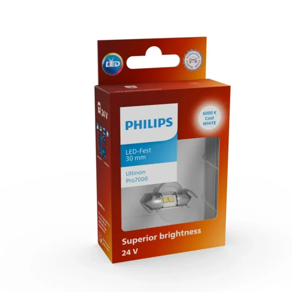 Philips Ultinon Pro7000 24844CU70X1 Truck signalling bulb
