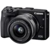 Canon EOS M3 + EF-M 15-45mm MILC 24.2 MP CMOS 6000 x 4000 pixels Black