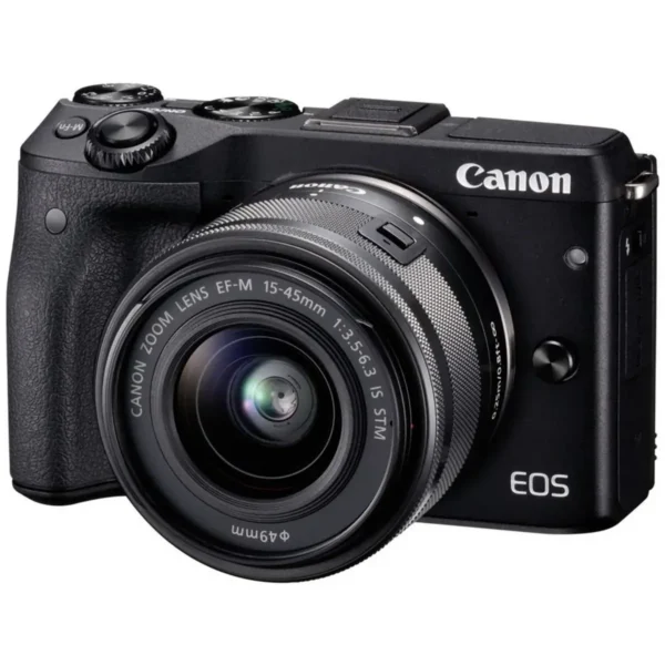 Canon EOS M3 + EF-M 15-45mm MILC 24.2 MP CMOS 6000 x 4000 pixels Black