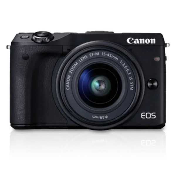 Canon EOS M3 + EF-M 15-45mm MILC 24.2 MP CMOS 6000 x 4000 pixels Black