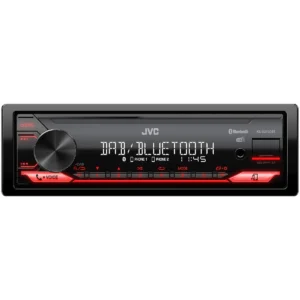 JVC KD-X272DBT car media receiver Black, Red 350 W Bluetooth