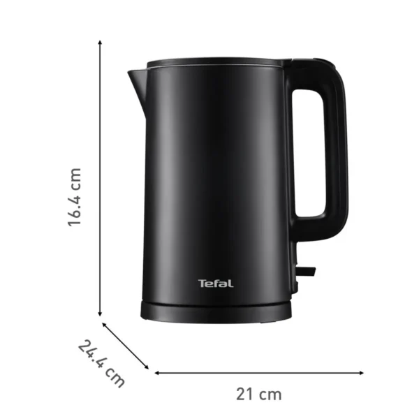 Tefal Thermo Protect KO1408E0 electric kettle 1.5 L 1500 W Black