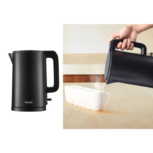 Tefal Thermo Protect KO1408E0 electric kettle 1.5 L 1500 W Black