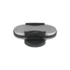 Tefal WM310D 5 waffle(s) 1000 W Black, Stainless steel