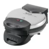 Tefal WM310D 5 waffle(s) 1000 W Black, Stainless steel