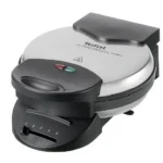 Tefal WM310D 5 waffle(s) 1000 W Black, Stainless steel