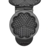 Tefal WM310D 5 waffle(s) 1000 W Black, Stainless steel