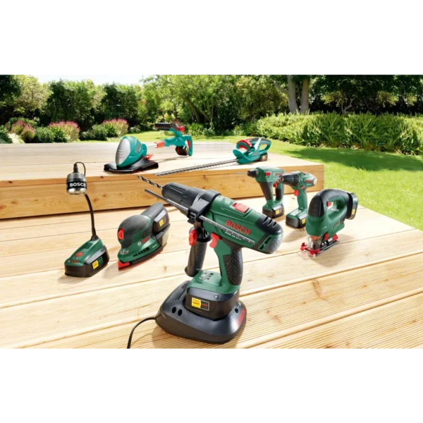 Bosch PSB 1800 LI-2 Keyless 1.3 kg Black, Green