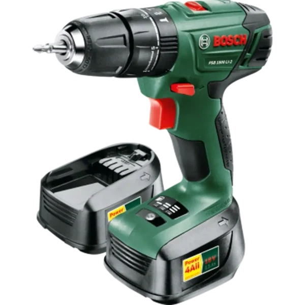 Bosch PSB 1800 LI-2 Keyless 1.3 kg Black, Green