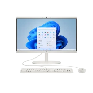 HP 22-dg0006na Intel® N N100 54.5 cm (21.4″) 1920 x 1080 pixels All-in-One PC 8 GB DDR5-SDRAM 256 GB SSD Windows 11 Home Wi-Fi 6 (802.11ax) White