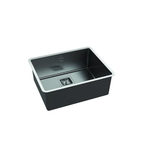 Whirlpool FSU 5040 IX Undermount sink Rectangular Stainless steel