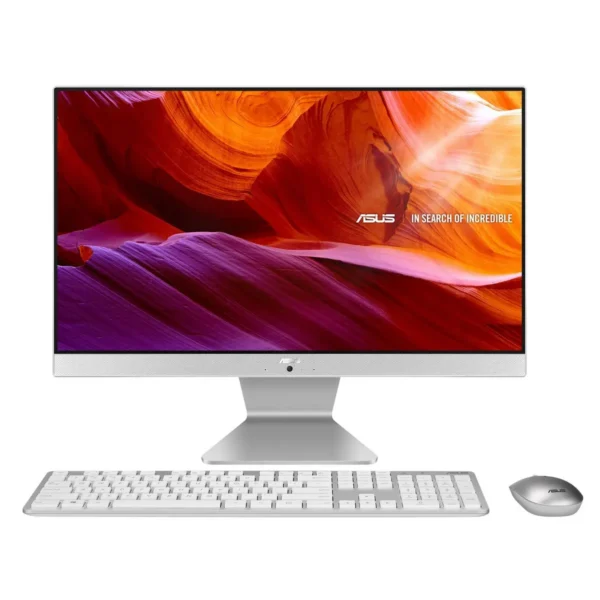 ASUS Vivo AiO V222GAK-WA043D Intel® Pentium® Silver J5005 54.6 cm (21.5″) 1920 x 1080 pixels All-in-One PC 8 GB DDR4-SDRAM 256 GB SSD Endless OS Wi-Fi 5 (802.11ac) White