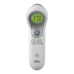 Braun BNT300WE digital body thermometer Remote sensing thermometer White Forehead Buttons