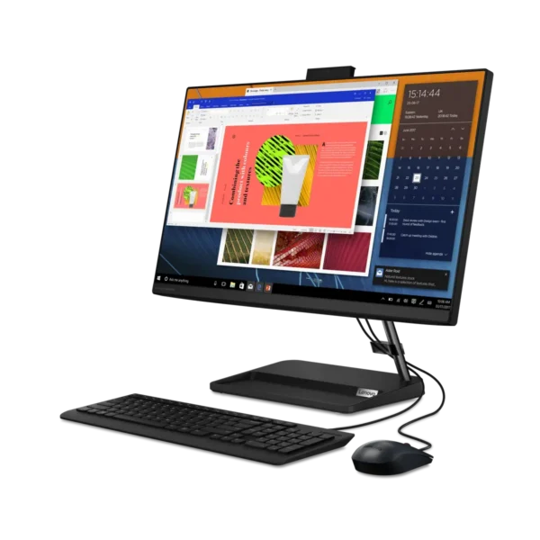 Lenovo IdeaCentre 3 AMD Ryzen™ 7 7730U 60.5 cm (23.8″) 1920 x 1080 pixels All-in-One PC 16 GB DDR4-SDRAM 1 TB SSD Windows 11 Home Wi-Fi 6 (802.11ax) Black