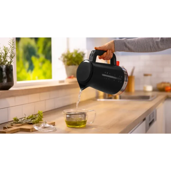 Bosch TWK4M223GB electric kettle 1.7 L 3000 W Black, Grey, Red