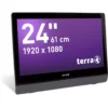 TERRA 2411 Intel® Core™ i5 i5-4590S 61 cm (24″) 1920 x 1080 pixels Touchscreen All-in-One PC 8 GB DDR3-SDRAM 240 GB SSD Windows 10 Pro Black