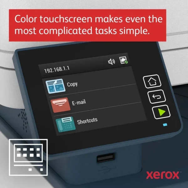 Xerox B235 A4 34ppm Wireless Duplex Copy/Print/Scan/Fax PS3 PCL5e/6 ADF 2 Trays Total 251 Sheets
