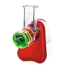 Moulinex DJ755G electric grater/spiralizer Plastic Red, White