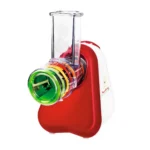 Moulinex DJ755G electric grater/spiralizer Plastic Red, White