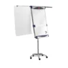 Nobo Impression Pro Mobile Steel Magnetic Whiteboard Easel with Extended Display Arms