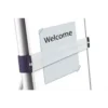 Nobo Impression Pro Mobile Steel Magnetic Whiteboard Easel with Extended Display Arms