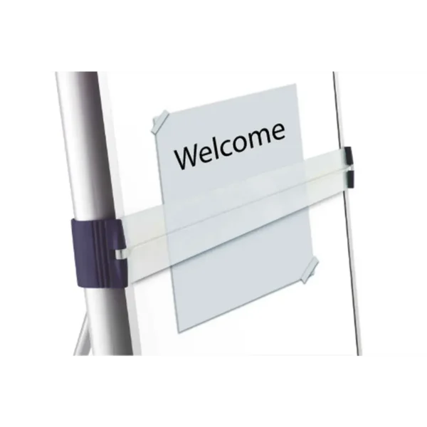 Nobo Impression Pro Mobile Steel Magnetic Whiteboard Easel with Extended Display Arms