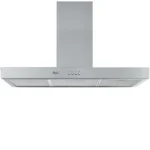 Whirlpool AKR 559/2 IX cooker hood Wall-mounted Stainless steel 433 m³/h