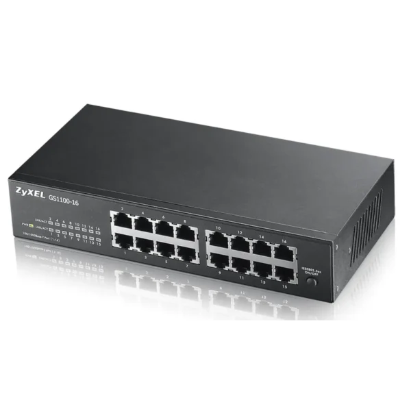 Zyxel GS1100-16 Unmanaged Gigabit Ethernet (10/100/1000)