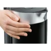 Siemens TW86103P electric kettle 1.5 L 2400 W Black, Stainless steel
