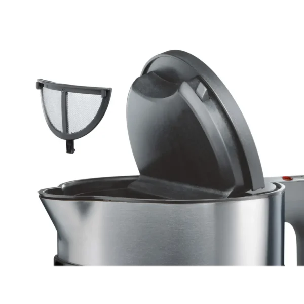 Siemens TW86103P electric kettle 1.5 L 2400 W Black, Stainless steel