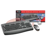 Trust Deskset 305Ks wireless optical keyboard RF Wireless
