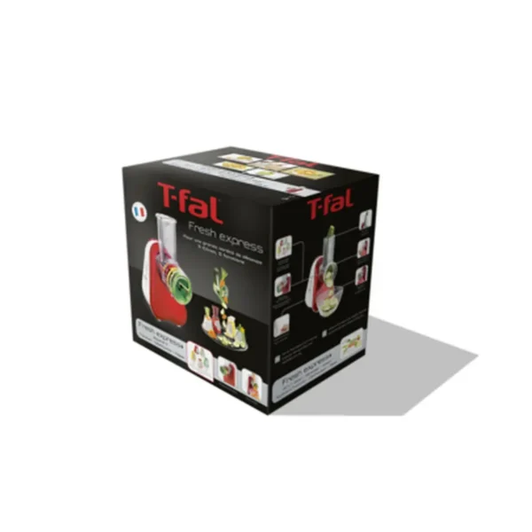Tefal MB755GTR electric grater/spiralizer Plastic Red, White