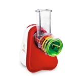 Tefal MB755GTR electric grater/spiralizer Plastic Red, White