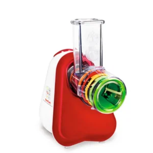 Tefal MB755GTR electric grater/spiralizer Plastic Red, White